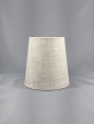 CHANDELIER Shade Mini Empire Hardback Linen